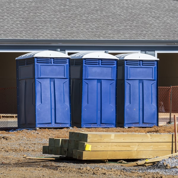 can i customize the exterior of the porta potties with my event logo or branding in West Chester